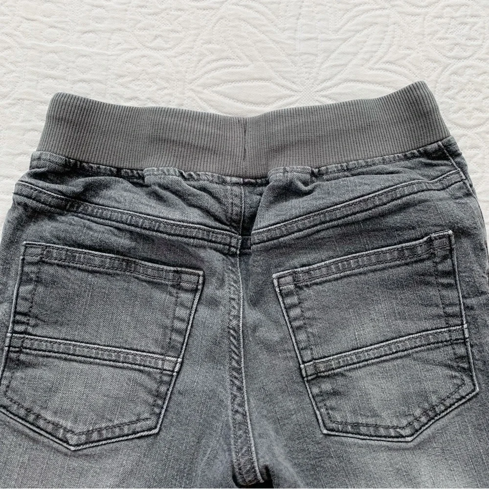 Gymboree‎ Girls’ Grey Skinny Jeans with Elastic Waistband